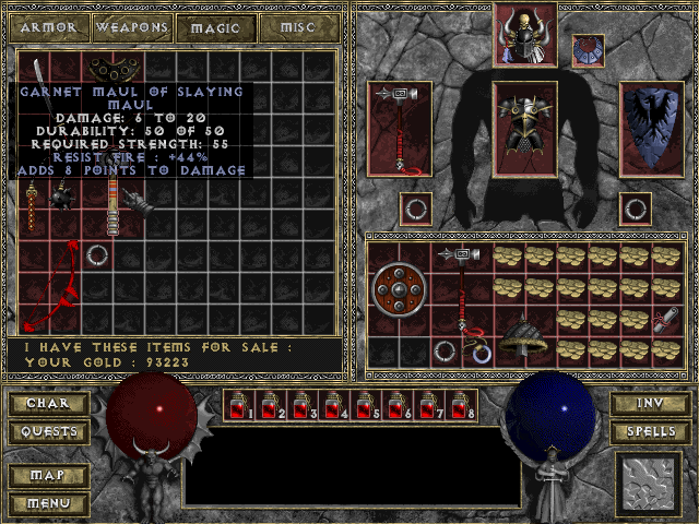 New trade screen